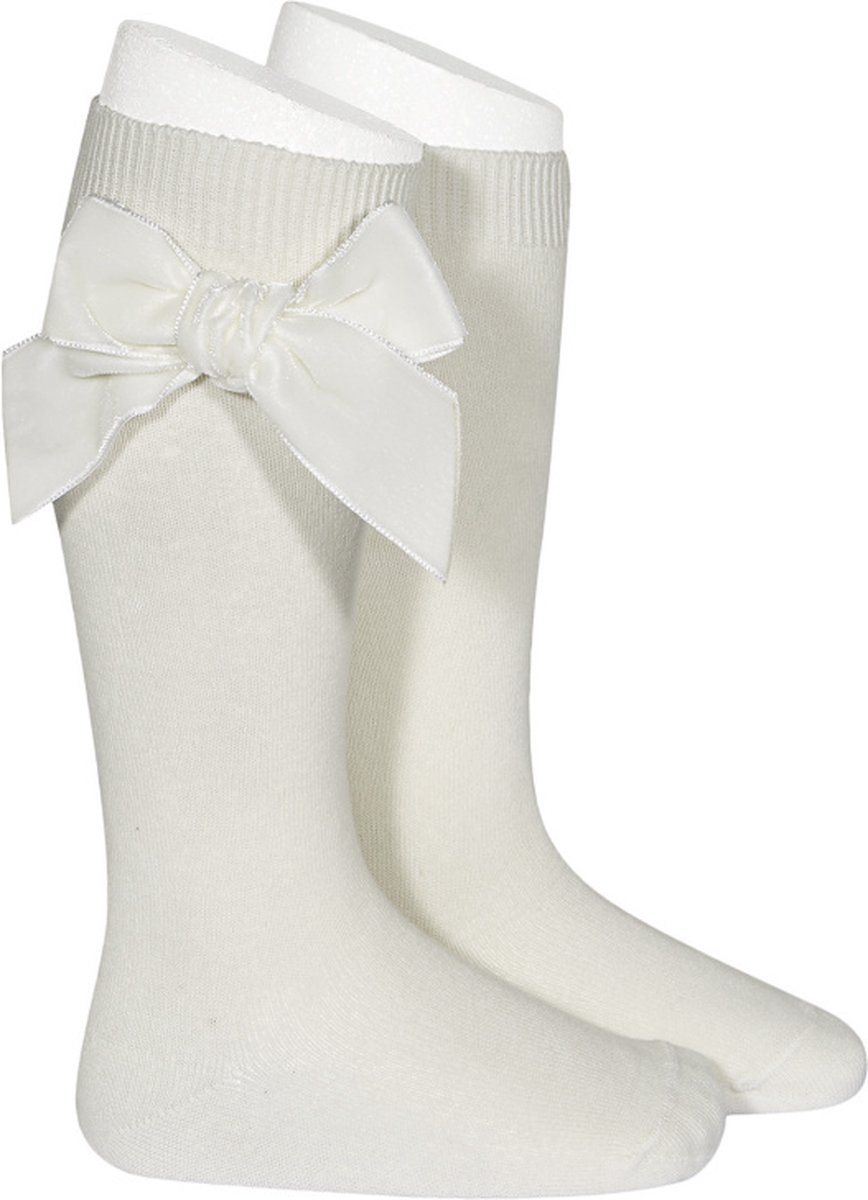 Cóndor Kniekous Velvet Strik | 2489/2 | Cava/Créme | 3-6 mnd | maat 00