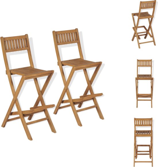 Barstoel Beige - Zithoogte 65cm - Scandinavisch - Stoel Maxime - Set