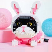 Balody Bunny Cat - Nanoblocks / miniblocks - Bouwset / 3D puzzel - 967 bouwsteentjes - Balody 18405