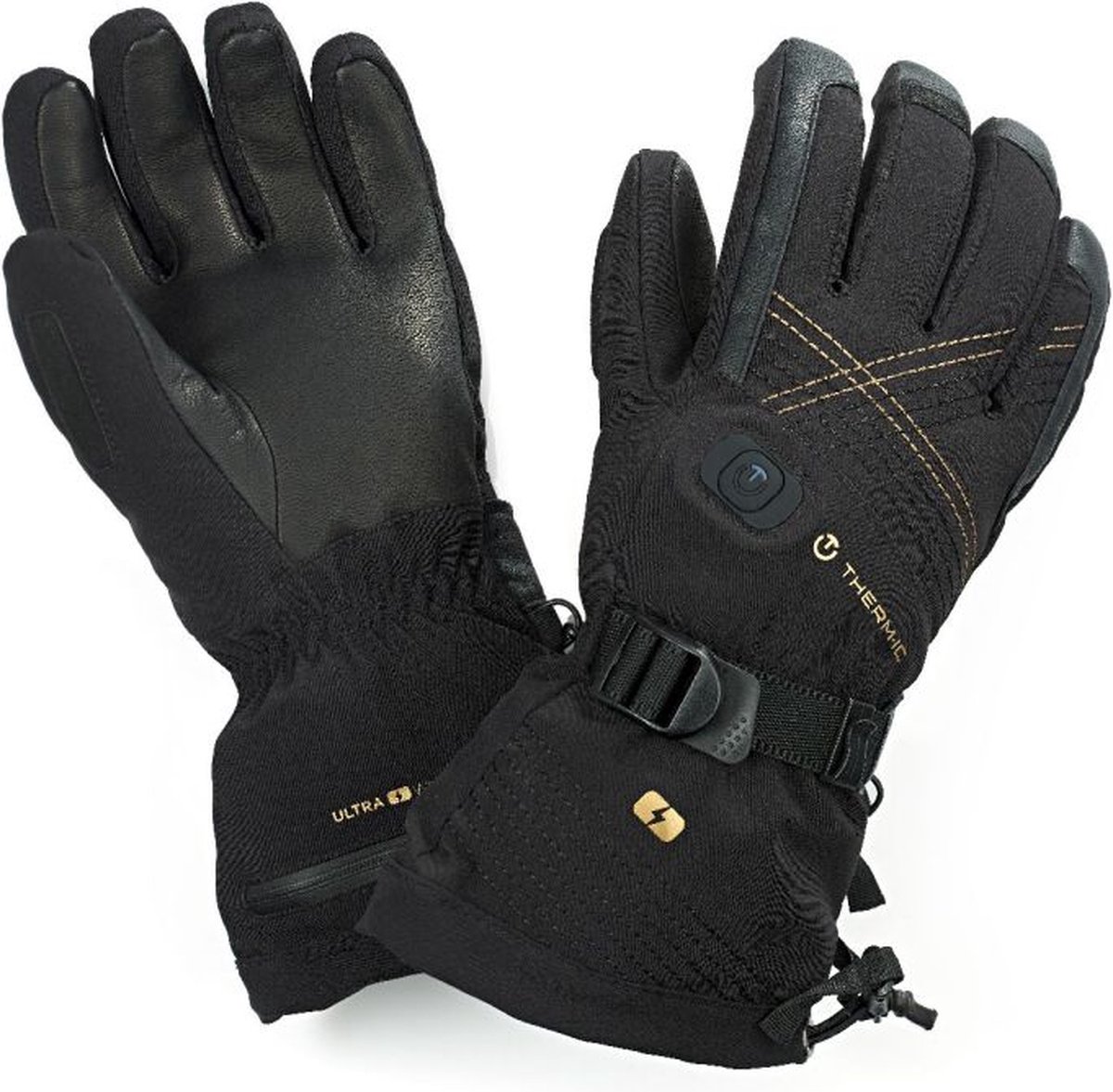 Therm-Ic Ultra Heat Boost Gloves - Skihandschoenen - Dames Black M