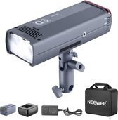 Neewer® - Q3 200Ws 2.4G TTL Flits Monolight - Hoge Snelheid Sync, Lithium Batterij, Draagbaar - 1/8000 HSS, 500 Volle Kracht Opnames, Snelle Oplaadtijd, Zakformaat