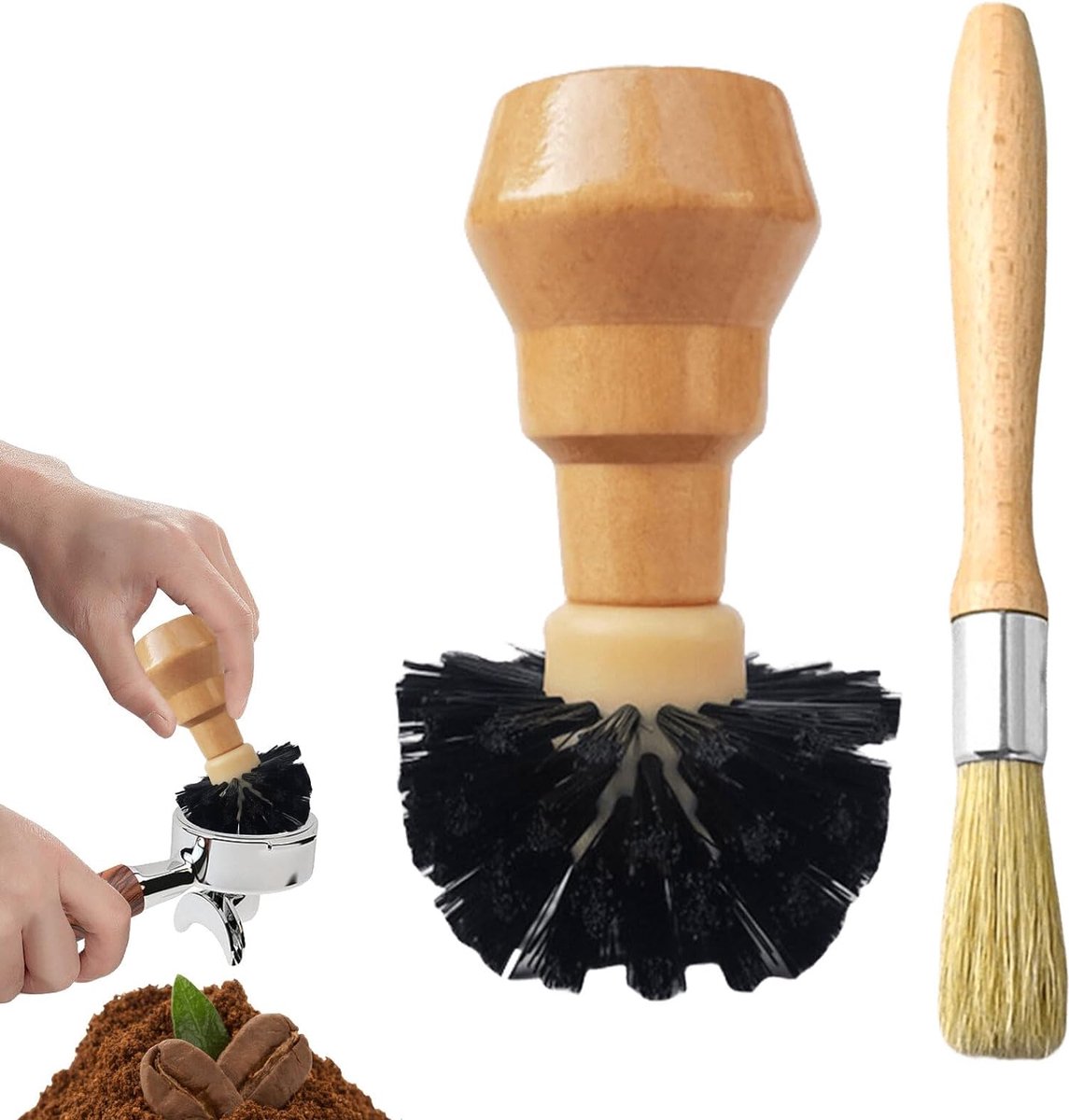 Brosse Barista , moulin à café, brosse de nettoyage, brosse à café