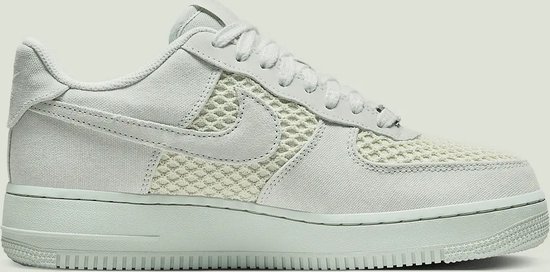 nike air force one white light silver