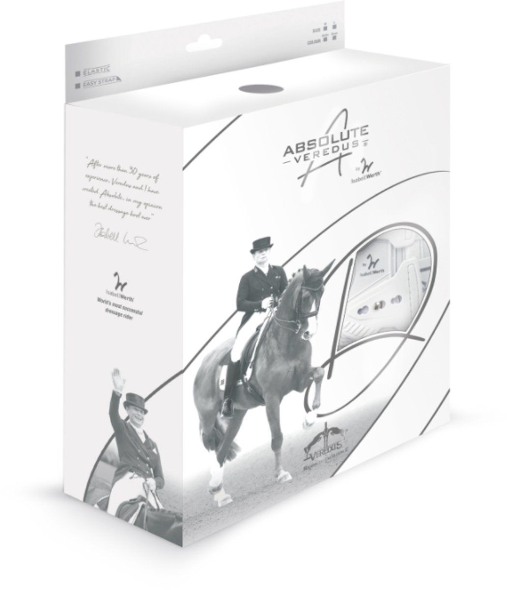 Veredus Absolute - Kleur: Black - Optie: Rear Elastic - Maat: L
