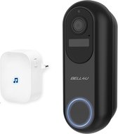 Bell4U Video Deurbel - Draadloos - Met ontvanger - Slimme deurbel - Met bewegingsmelder