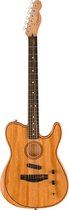 Fender American Acoustasonic Telecaster All-Mahogany EB Natural - Akoestische gitaar