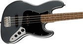 Squier Affinity Series Jazz Bass LRL (Charcoal Frost Metallic) - Elektrische basgitaar