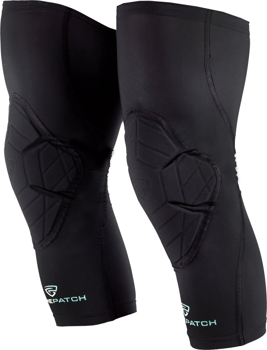 GAMEPATCH | Knee pads | Zwart | Maat XL | Basketball | Handball | Urban Sports