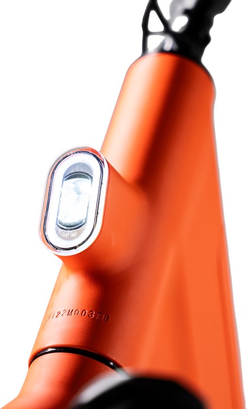 Ostrichoo Caesar E-Bike (oranje): Revolutionaire 540WH FastCap Batterij - Snelste Oplaadtechnologie, 120km Bereik, Brandveilig, Bafang Middenmotor, Onderhoudsvrij Comfort met Antilek Banden van Ostrichoo — afbeelding 2