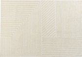 ABEGUM - Vloerkleed - Beige - 160 x 230 cm - Wol
