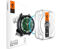 Spigen EZ Fit - Samsung Watch 6 Classic 47MM Screen Protector 2-Pack