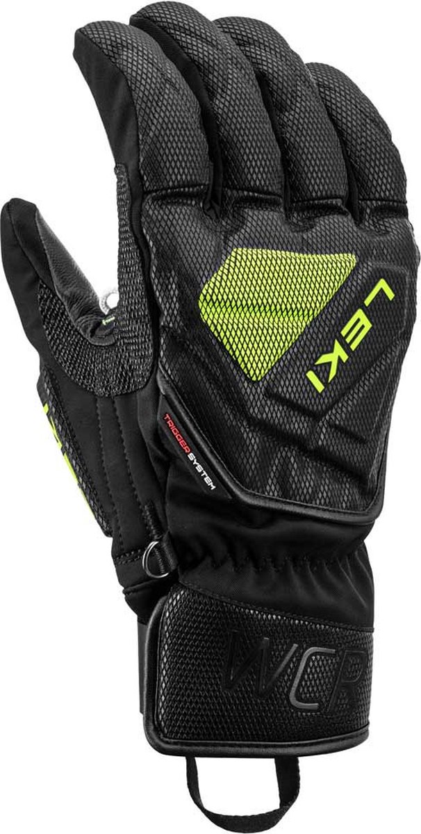 Leki Alpino Wcr C-tech 3d Handschoenen Zwart 7.5 Man