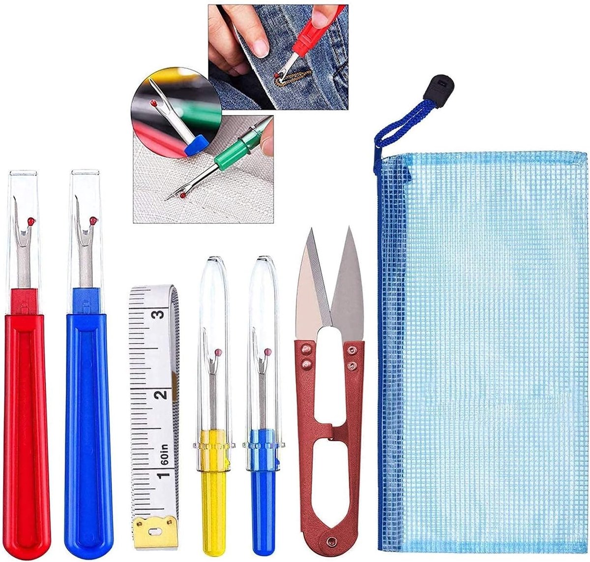 Kit D'Outils GavaseTool® De 7 Pièces - Pour La Sécurité Et Le Contrôle Du Chargement Sur Camion Plateau