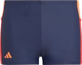 adidas Performance Colorblock 3-Stripes Zwemboxer - Kinderen - Blauw- 116