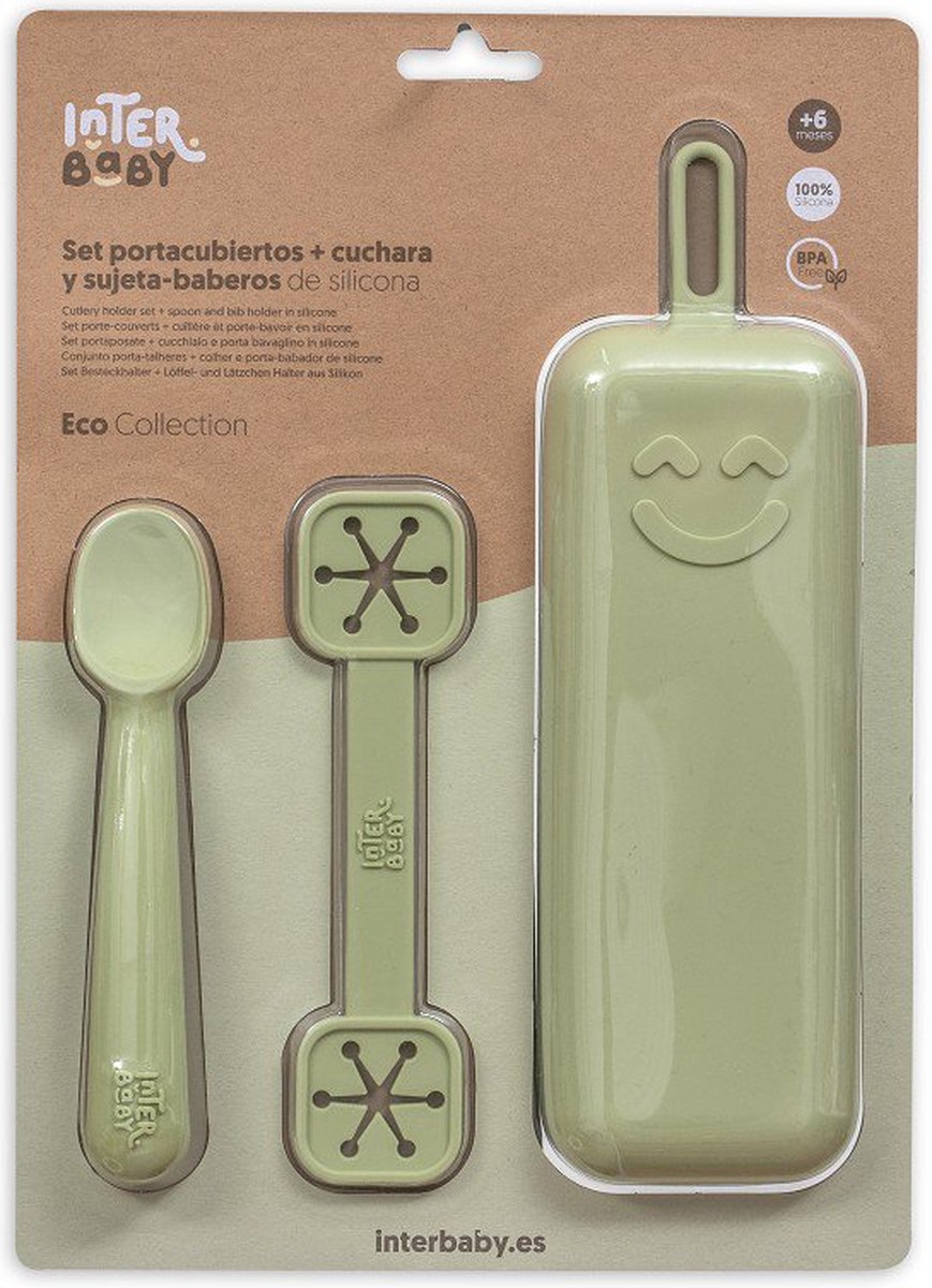 Goedkoopste bestekhouderset - baby - bestek set - siliconen - eerste hapjes - baby cadeau - kraamcadeau - 3 delig