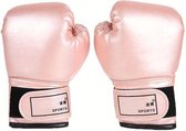 Livano Vecht Handschoenen - Kickboks Handschoenen - Boxing Gloves Set - Bokshandschoenen - Heren - Dames - Roze