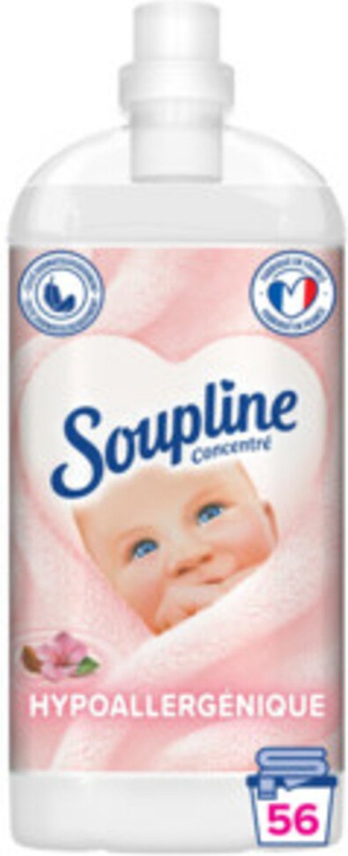 Goedkoopste Soupline - Wasverzachter - Hypoallergeen - 56 Wasbeurten - 1350 ml