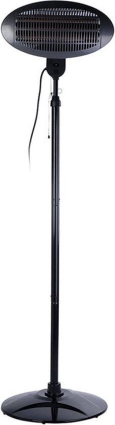 Exellent electrics terrasverwarmer - Staand - 3 warmte standen - Tot 2000 Watt