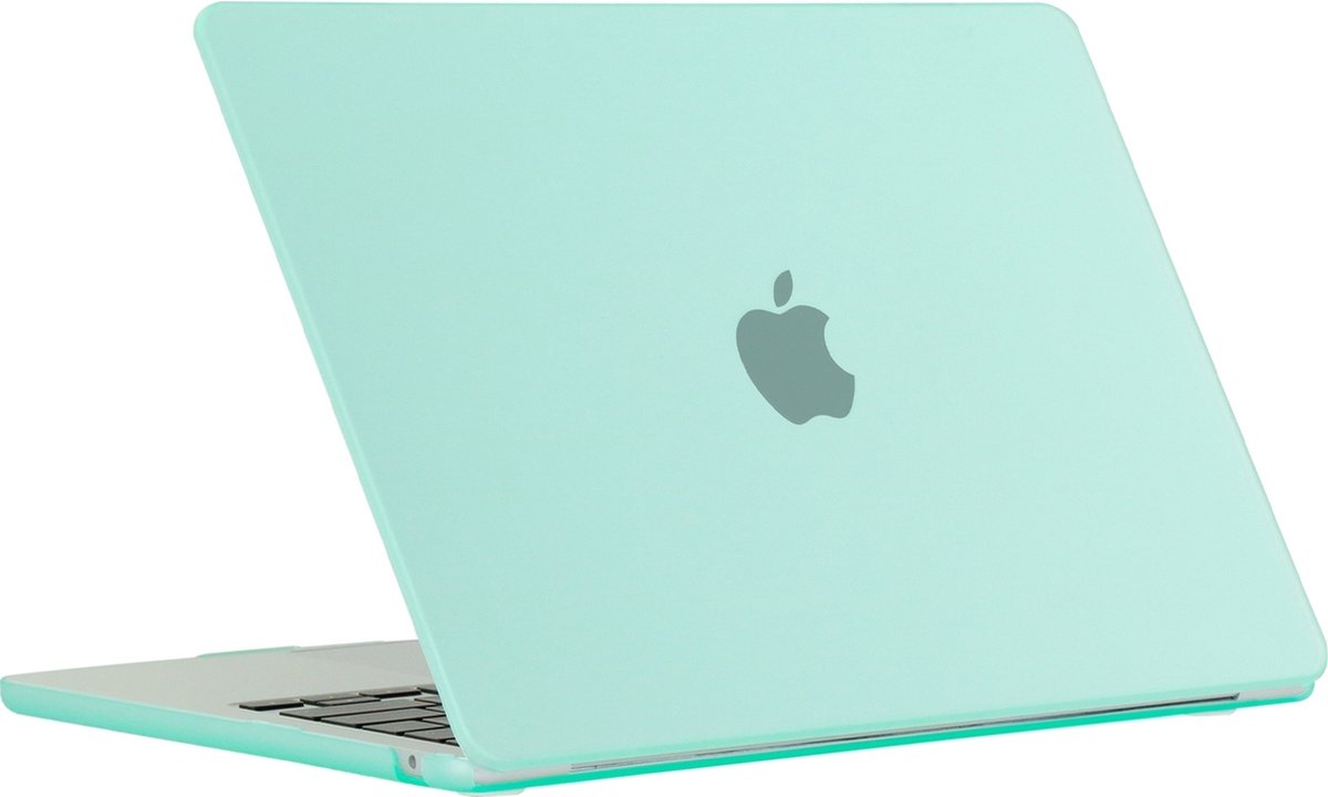 Mobigear - Laptophoes geschikt voor Apple MacBook Air 15 Inch (2023-2024) Hoes Hardshell Laptopcover MacBook Case | Mobigear Matte - Groen - Model A2941