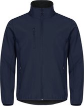 Clique Classic Softshell Jacket Dark Navy maat M