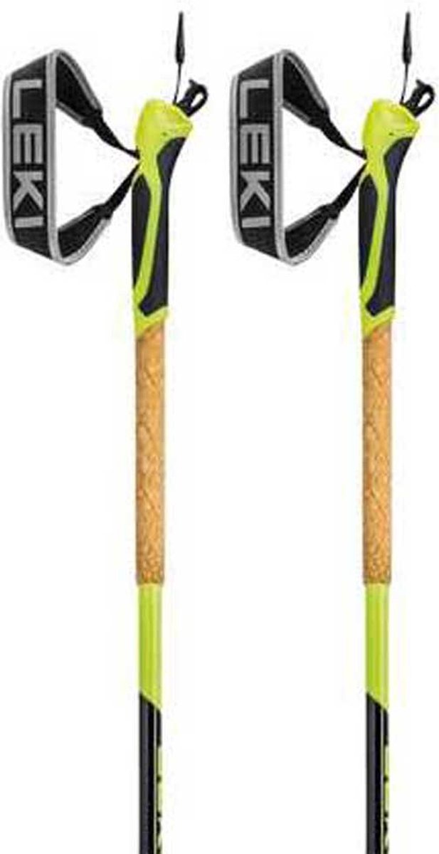 Leki Alpino Mezza Train Stokken Geel 130 cm