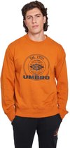 Umbro Collegiate Graphic Sweatshirt Oranje XL Man