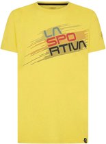 La Sportiva Stripe Evo Korte Mouwen T-shirt Geel S Man
