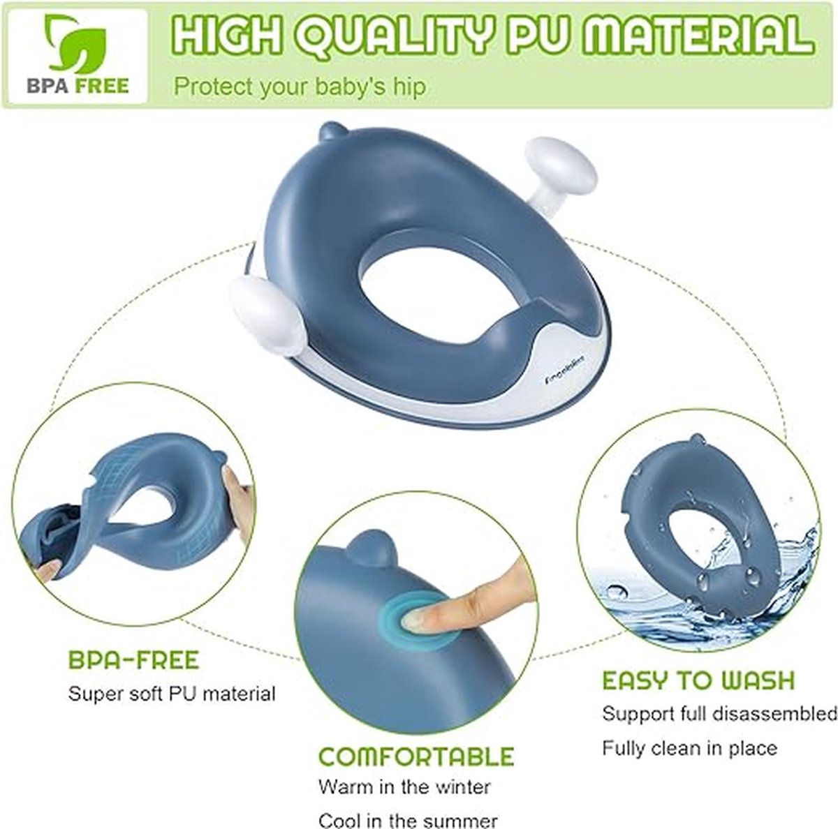 Goedkoopste kindertoiletbril \ kinder Plaspot - Toilet seat for children