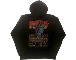 Kiss - Cobo Arena '76 Hoodie/trui - Eco - XL - Zwart