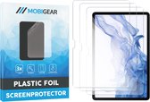 Mobigear Screenprotector geschikt voor Samsung Galaxy Tab S8 Plus | Mobigear Screenprotector Folie - Case Friendly (3-Pack)