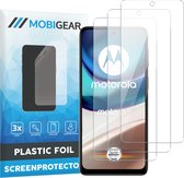 Mobigear Screenprotector geschikt voor Motorola Moto G42 | Mobigear Screenprotector Folie - Case Friendly (3-Pack)