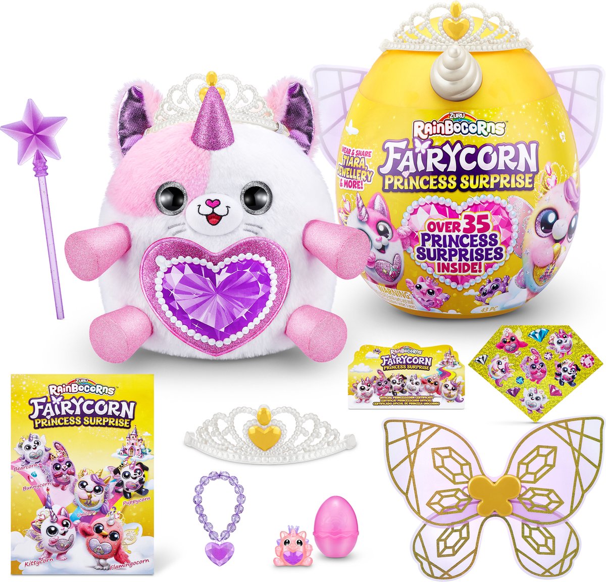 ZURU - Rainbocorns - Fairycorn Princess Surprise - 30cm - Teeare