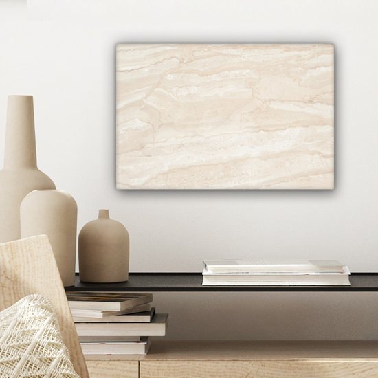 Tableau sur toile 30x20 cm - Décoration murale effet marbre, chaux et Sable - Décoration murale murale salon - Décoration chambre - Accessoires de décoration - Peintures sur toile