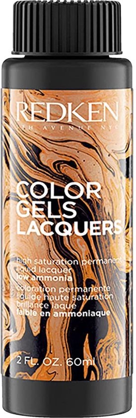 Permanente kleur Redken Color Gel Lacquers 5N walnut (3 x 60 ml)
