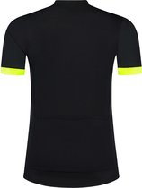 Rogelli Core Fietsshirt Heren - Korte Mouwen - Wielershirt - Zwart, Fluor - Maat S