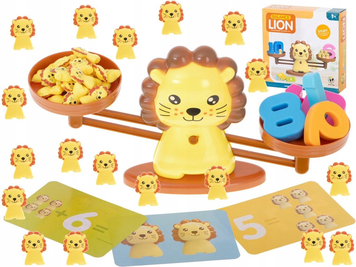 Lion Rendra Mivida - Jouets Éducatif - Apprendre à compter - Différents niveaux ...