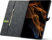 Coque Samsung Galaxy Tab S8 Ultra Gris Anthracite - Casemania Book Cover