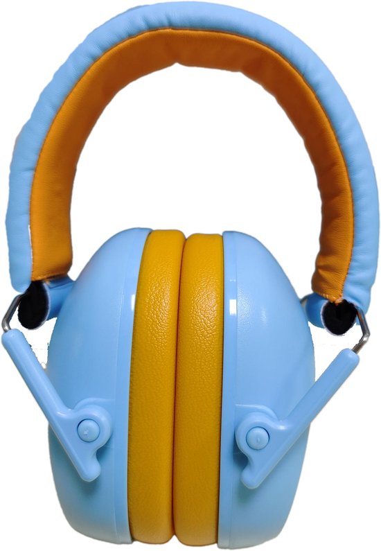 DKT Eduline DKT-GAFS09 Geluidsafschermer Kind vanaf 4 jaar/ Oorkap / Concentratiekoptelefoon Blauw/Oranje Geschikt voor de schoolklas, school