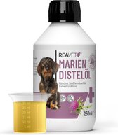 ReaVET - Mariadistelolie voor dieren - Ondersteunt bij de rui, lever- en galfunctie - 250ml