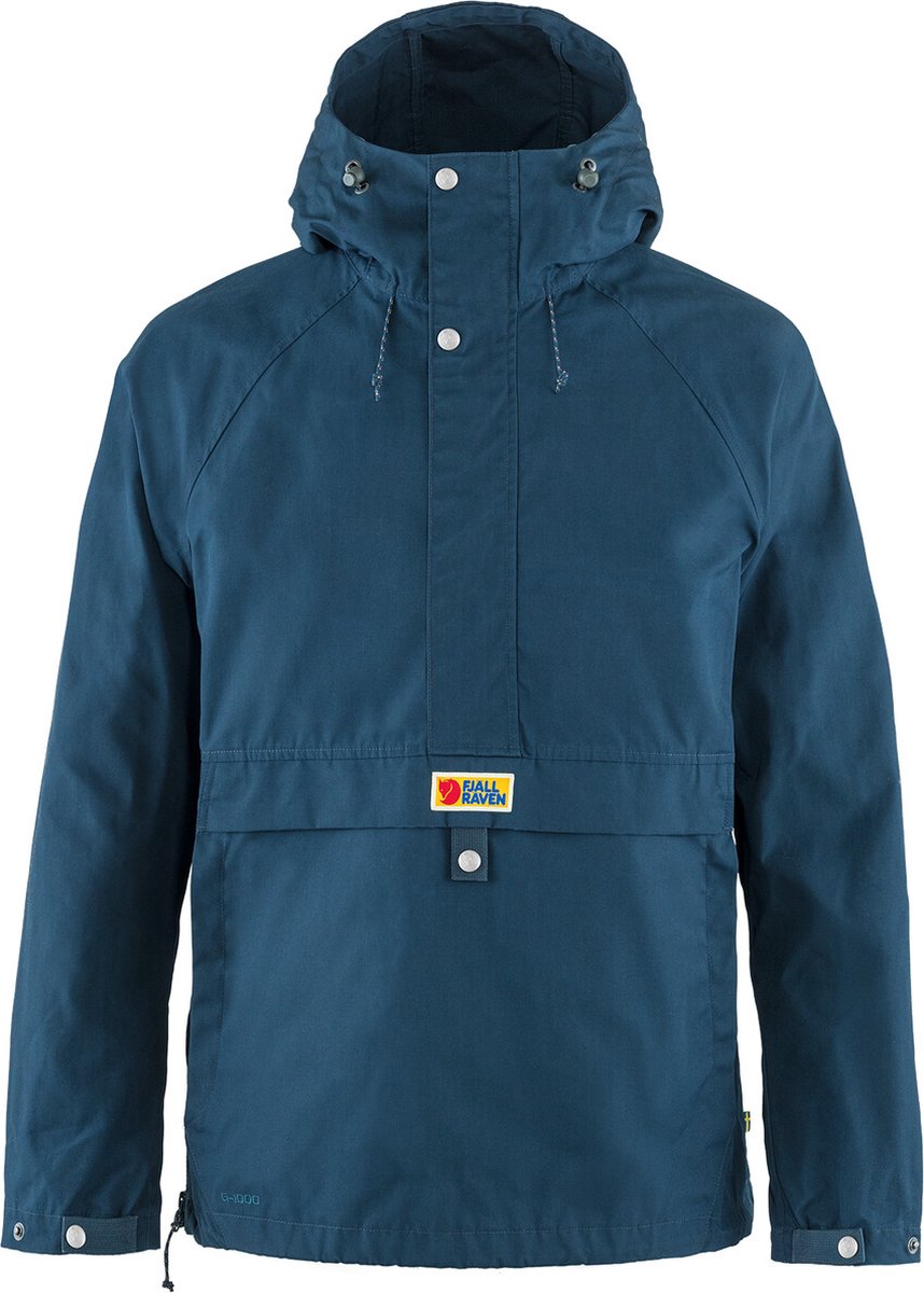 Fjällräven Vardag Anorak Heren Outdoorjas Storm Blauw