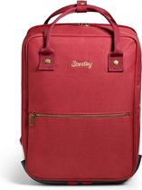 Standley LeanBag - Sac à dos - Chaise incluse - Sac à dos - Chaise pliante - Rouge - Avec porte-clés