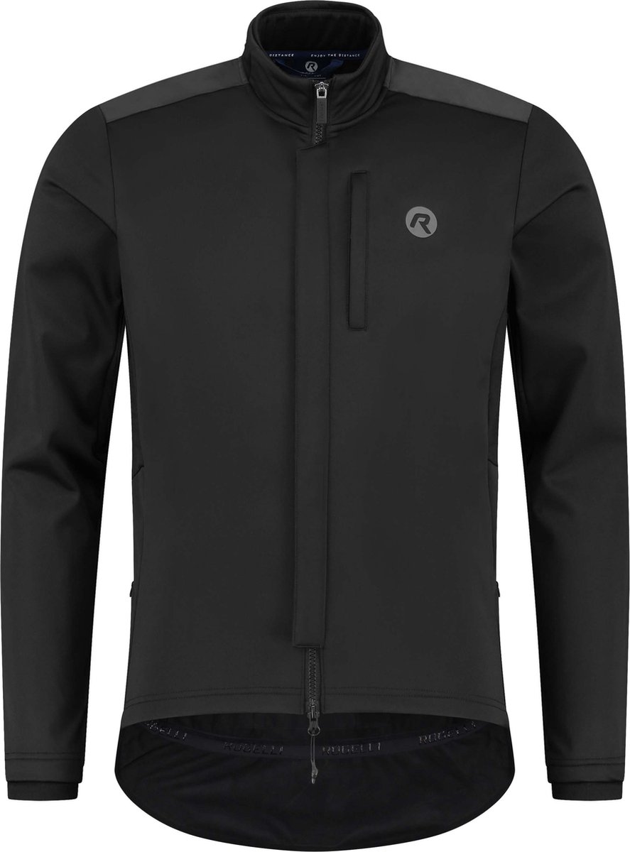 Rogelli Deep Winter Fietsjack Winter - Heren - Zwart - Maat XXL
