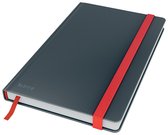Leitz Cosy Notitieboek A5 Soft Touch Gelijnd - Notitieboek Hard Cover - Ideaal voor Thuiskantoor/Thuiswerken - Fluweel Grijs