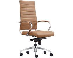 Sedero Bureaustoel Granada - Cognac - Leder