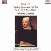 Kodaly Quartet - String Quartets Op. 74, Nos. 1-3 (CD)
