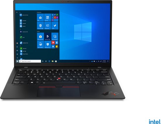 Lenovo ThinkPad X1 Carbon Gen 9 Intel® Core™ i7 i7-1165G7 Laptop 35,6 cm (14") WUXGA 16 GB LPDDR4x-SDRAM 512 GB SSD Wi-Fi 6 (802.11ax) Windows 10 Pro Engels Zwart - Lenovo - Hoofdafbeelding