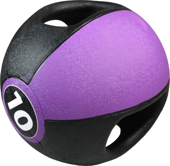 Medicine Ball - 10 kg - Handvatten van MEDI — afbeelding 3