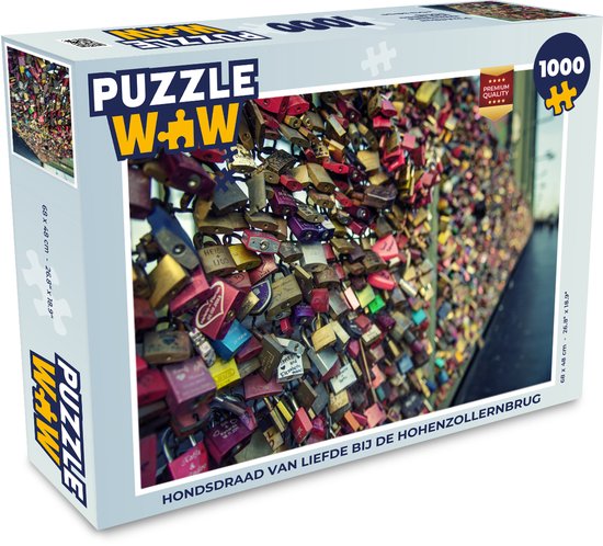 Puzzel Slot - Brug - Keulen - Legpuzzel - Puzzel 1000 stukjes volwassenen |  bol.com
