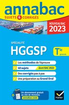 Annales du bac Annabac 2023 HGGSP Tle générale (spécialité)