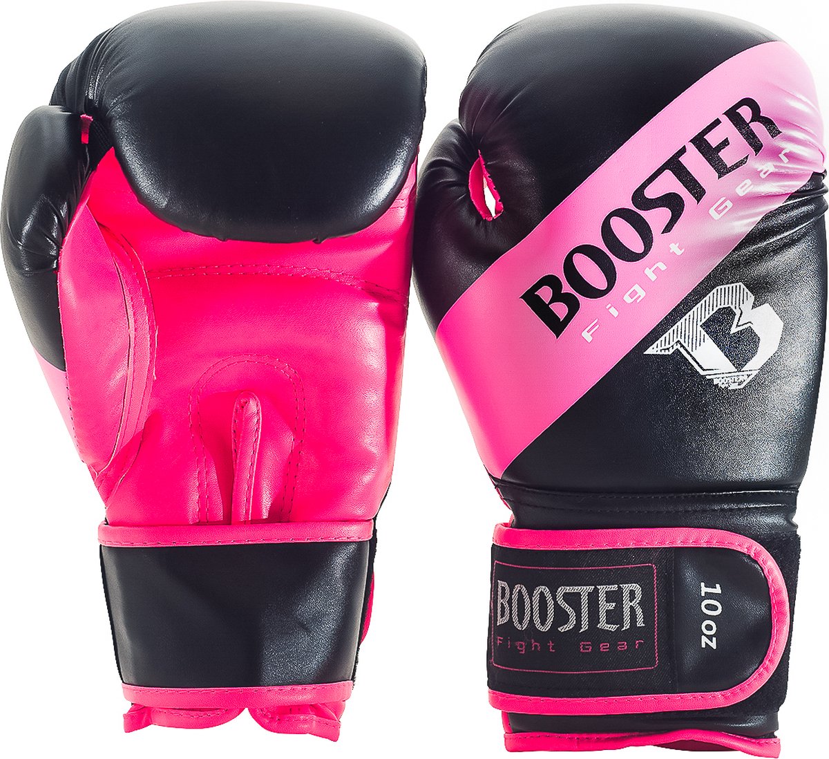 Booster BT Sparring (kick)bokshandschoenen Zwart/Roze 14 oz